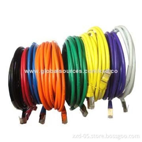 24AWG Copper UTP Cat6 Networking Patch Cords with Fluke Test, OEM and ODM Orders Welcomed